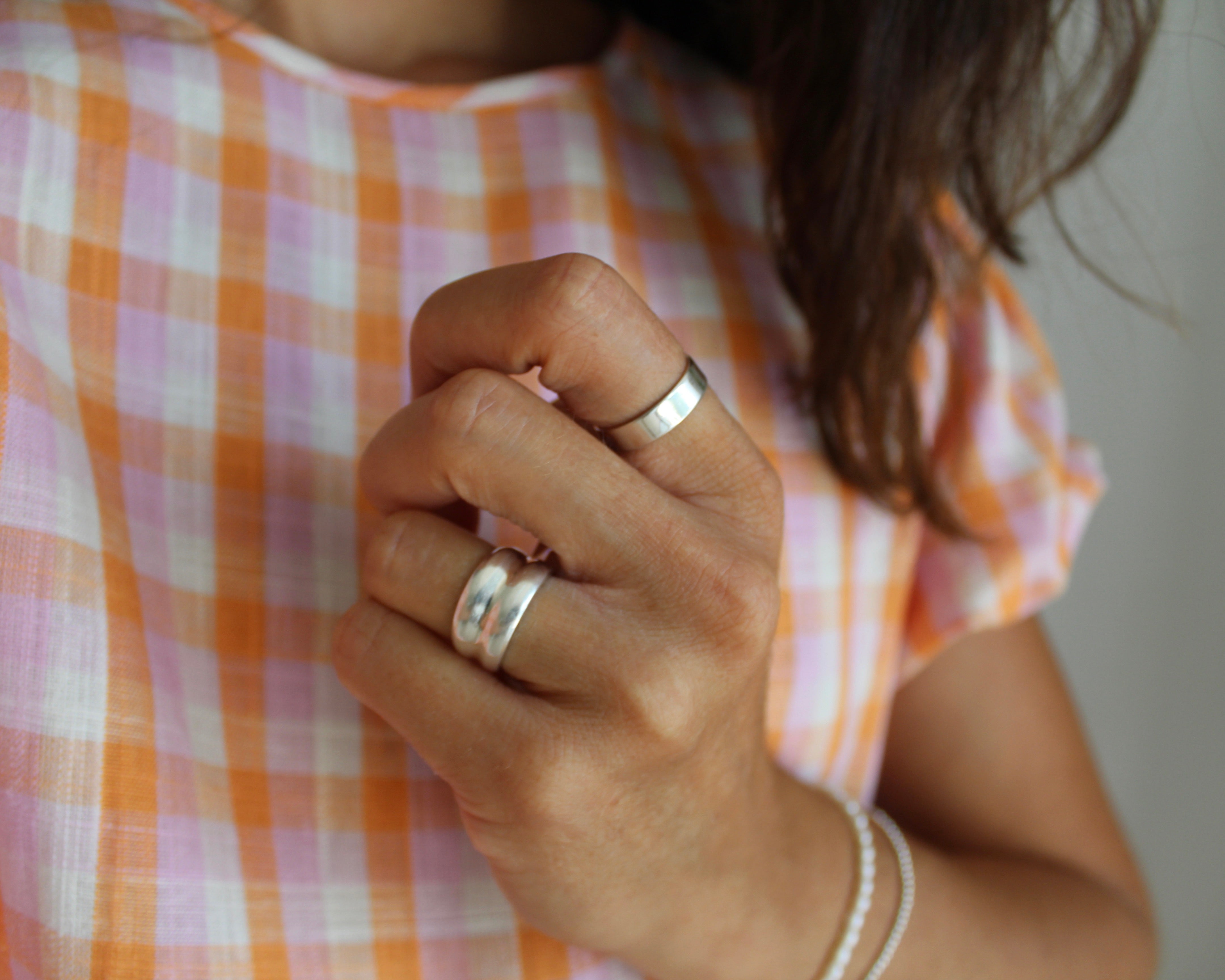 ANNE, bague argent sterling.