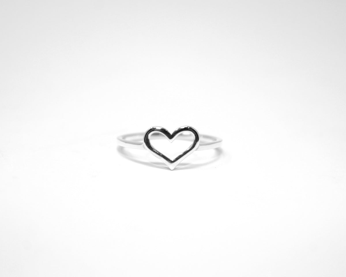 LOVE, bague argent sterling.
