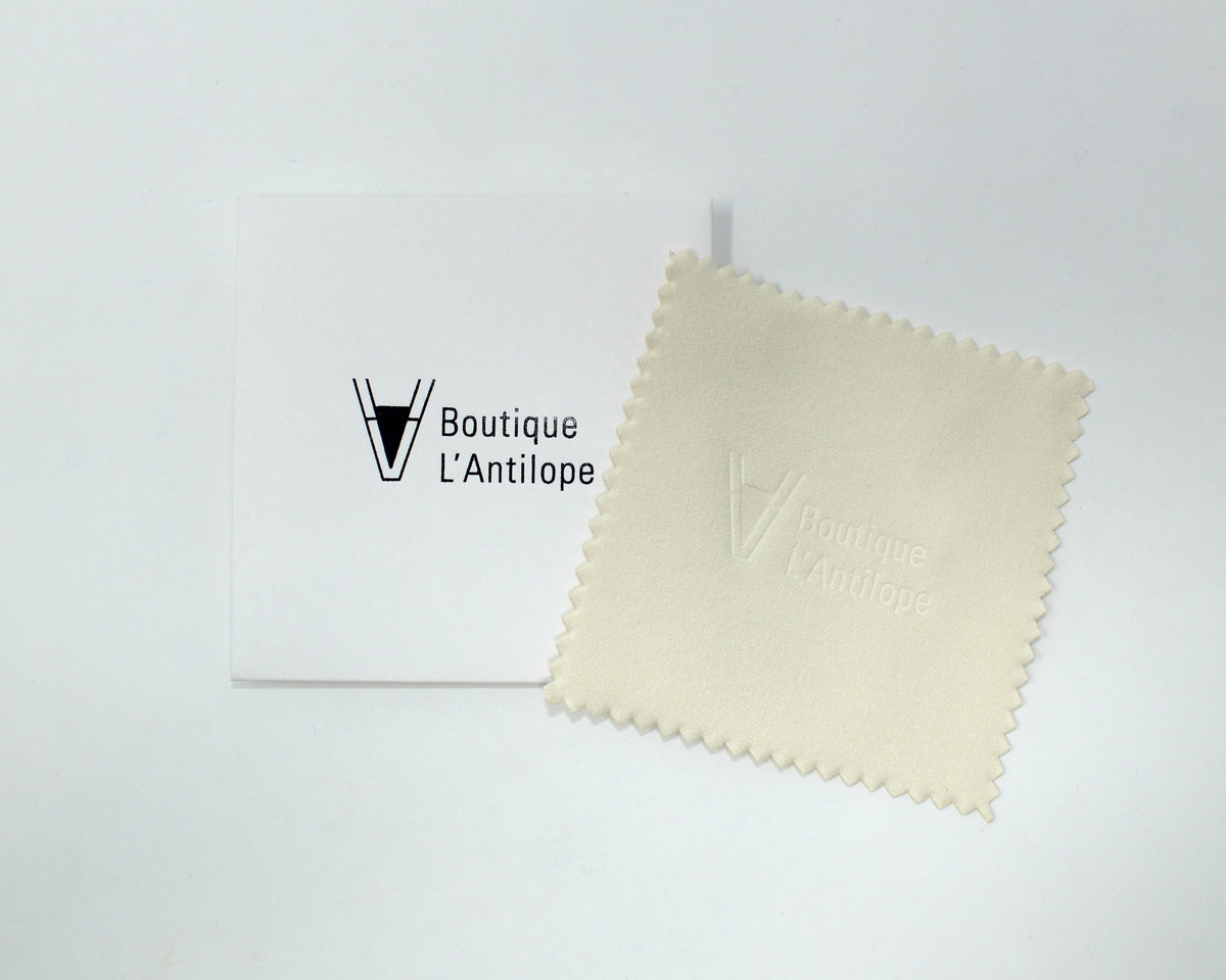 Lingette nettoyante pour bijoux