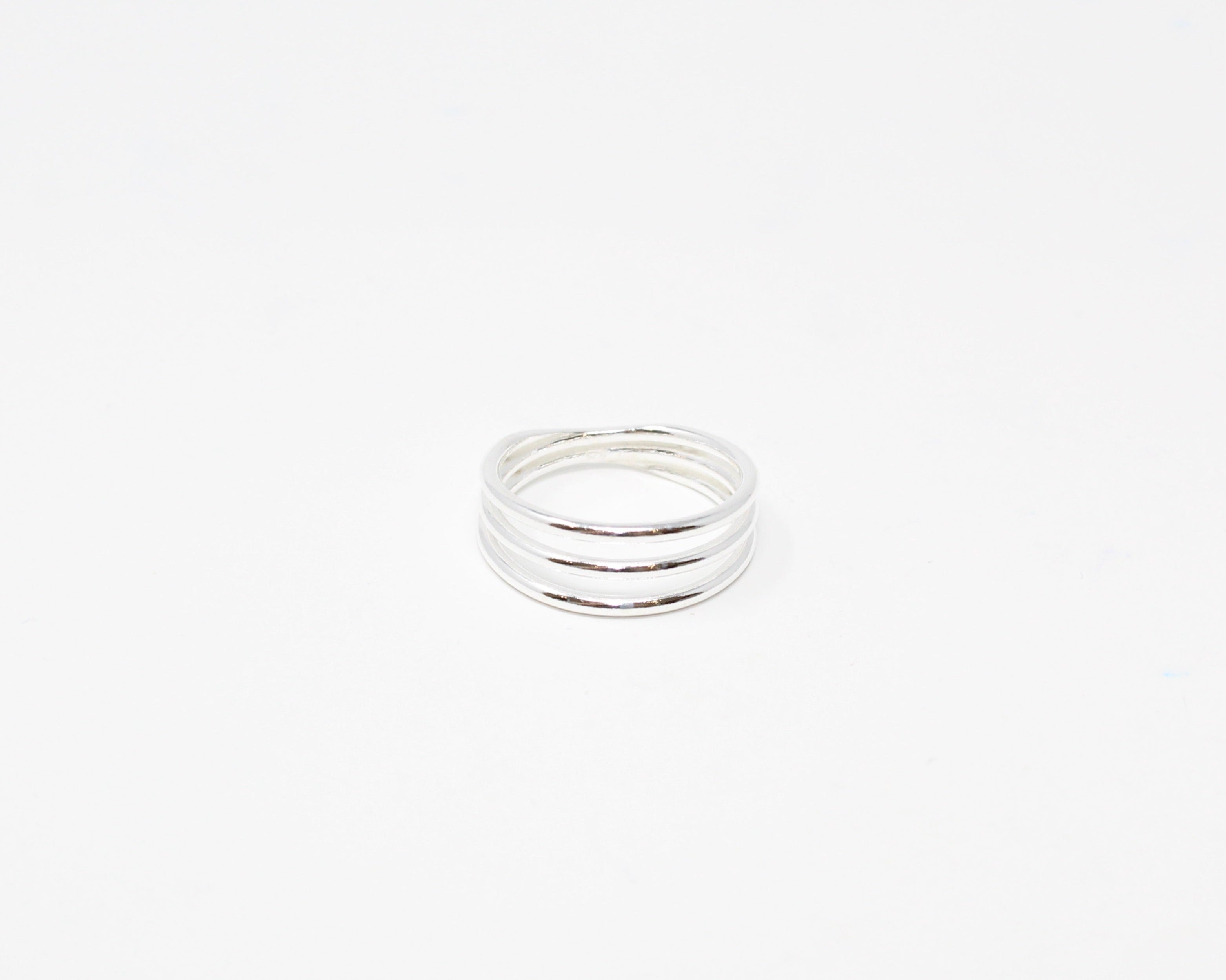 SATURNE, bague argent sterling.
