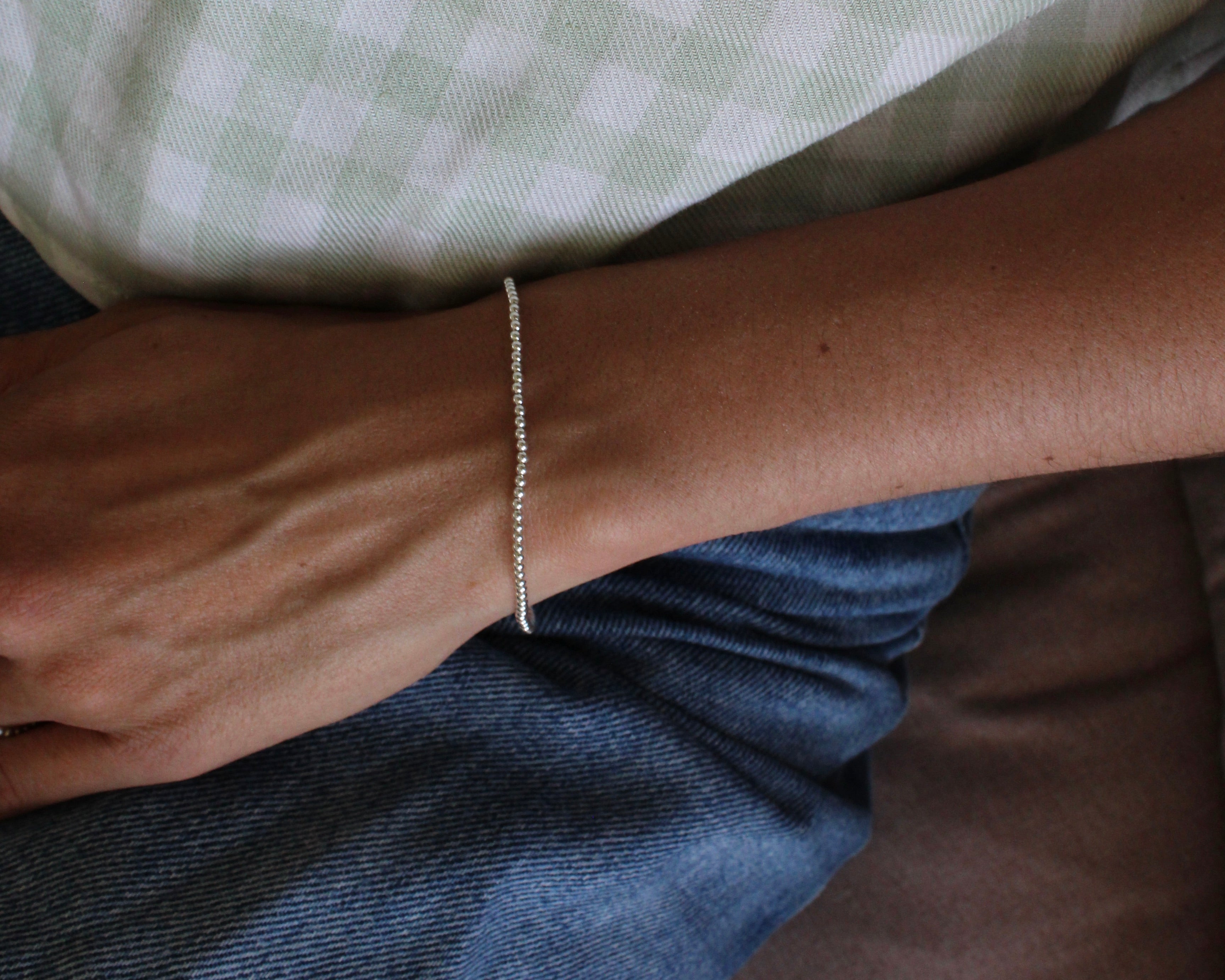 PAULINE, bracelet argent sterling.