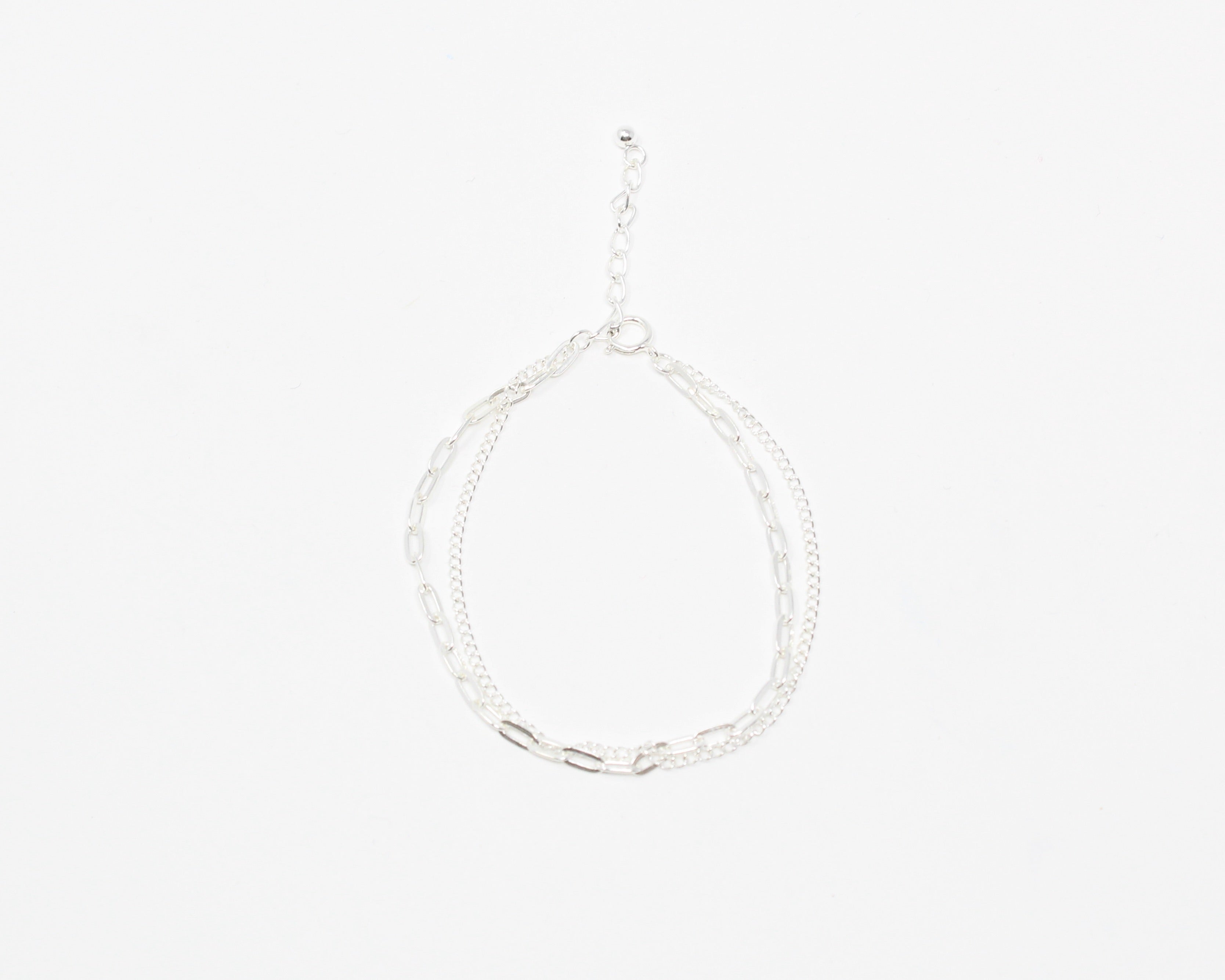 ORBITE, bracelet argent sterling.