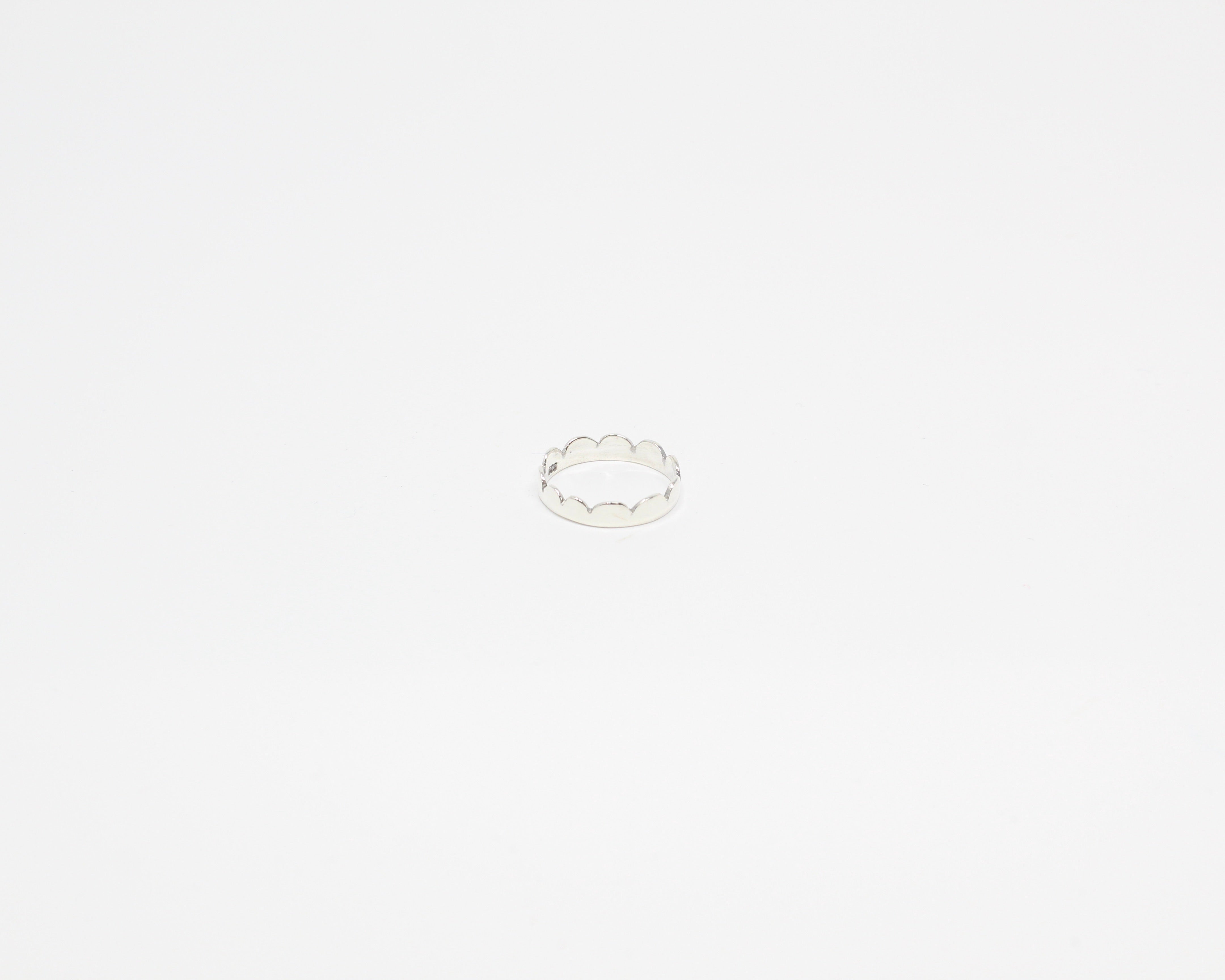 NUAGE, bague argent sterling.