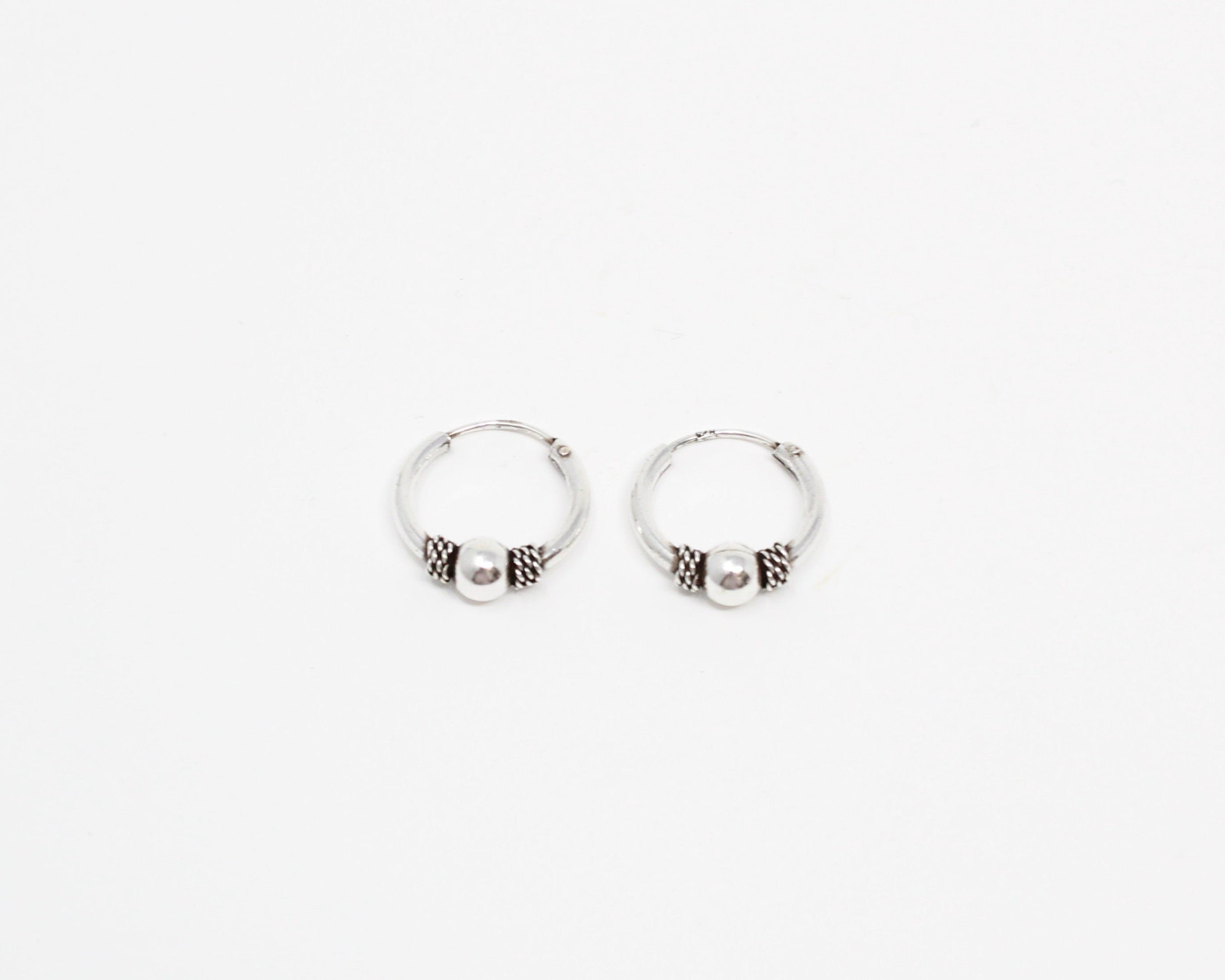 MIDI, anneaux argent sterling.