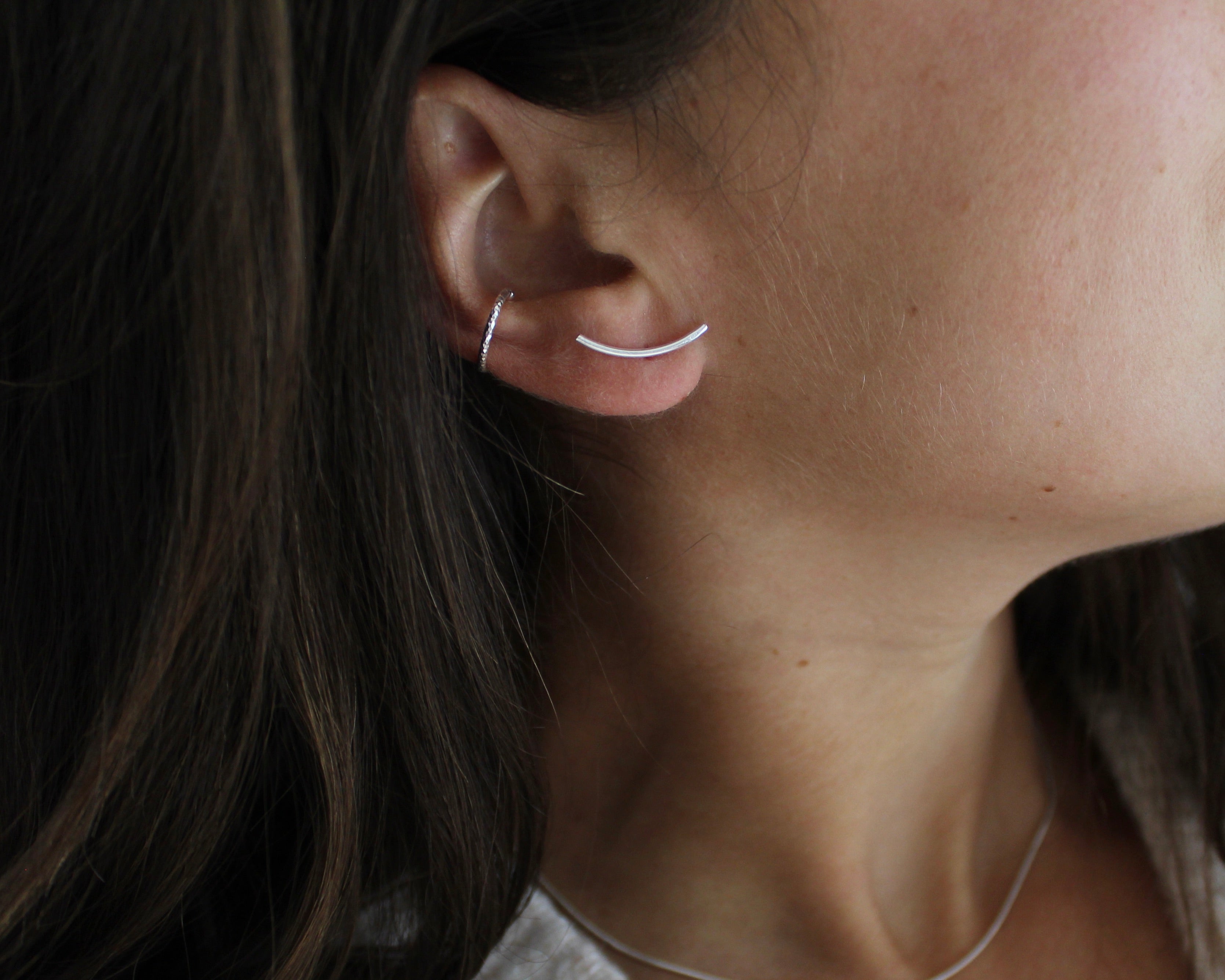 JUDY, boucles d'oreilles argent sterling.