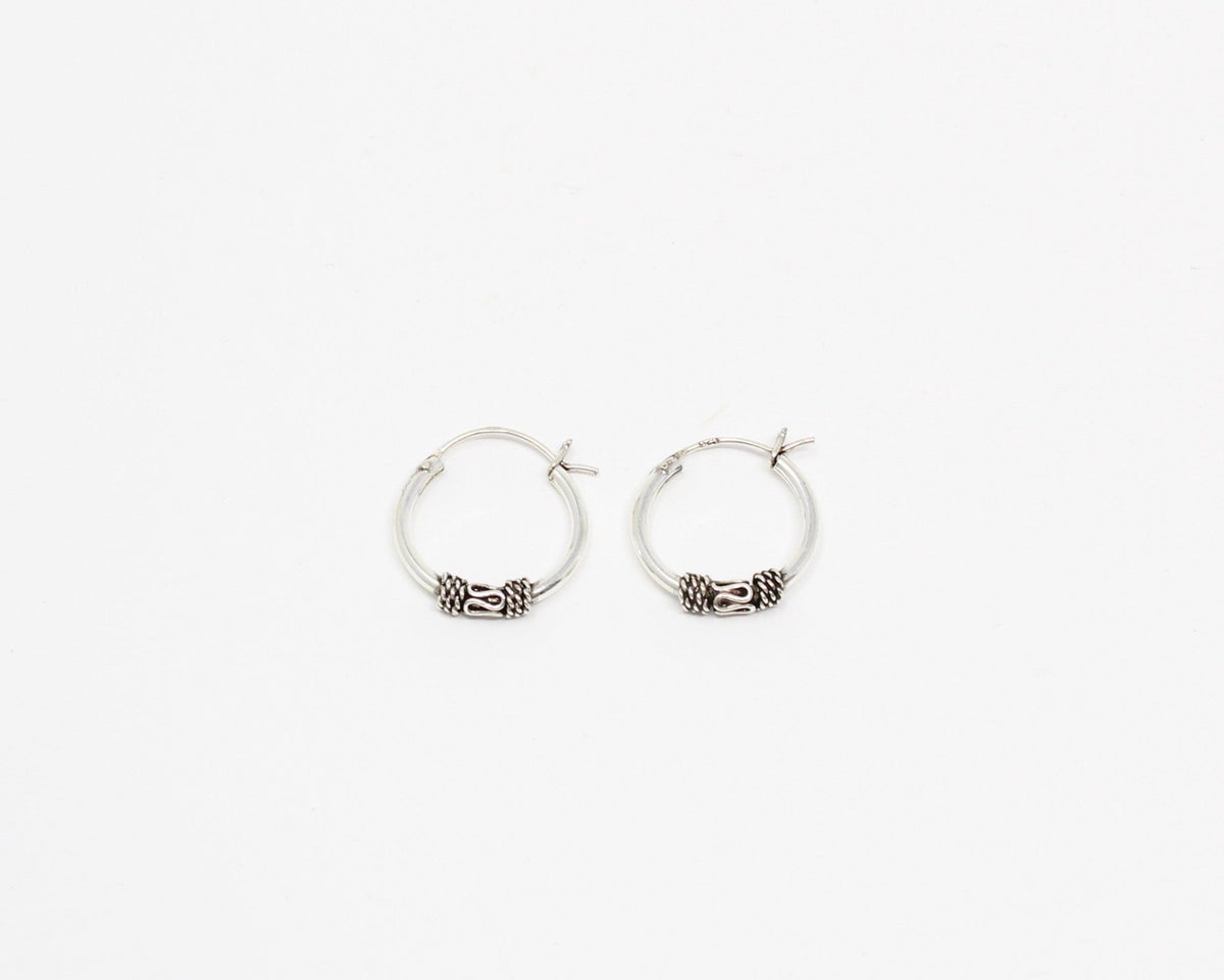 NORD, anneaux argent sterling.