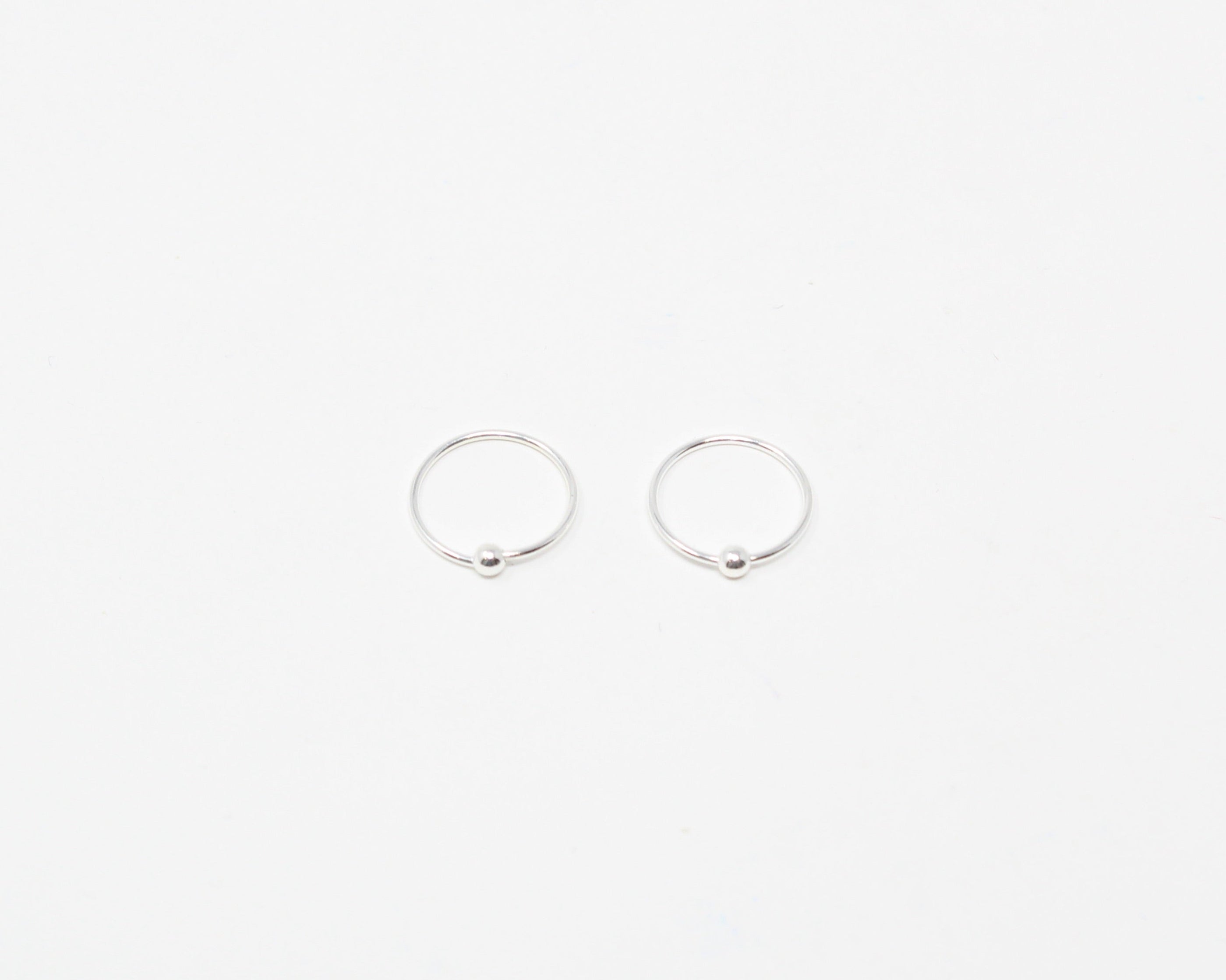 ARRA, anneaux en argent sterling.