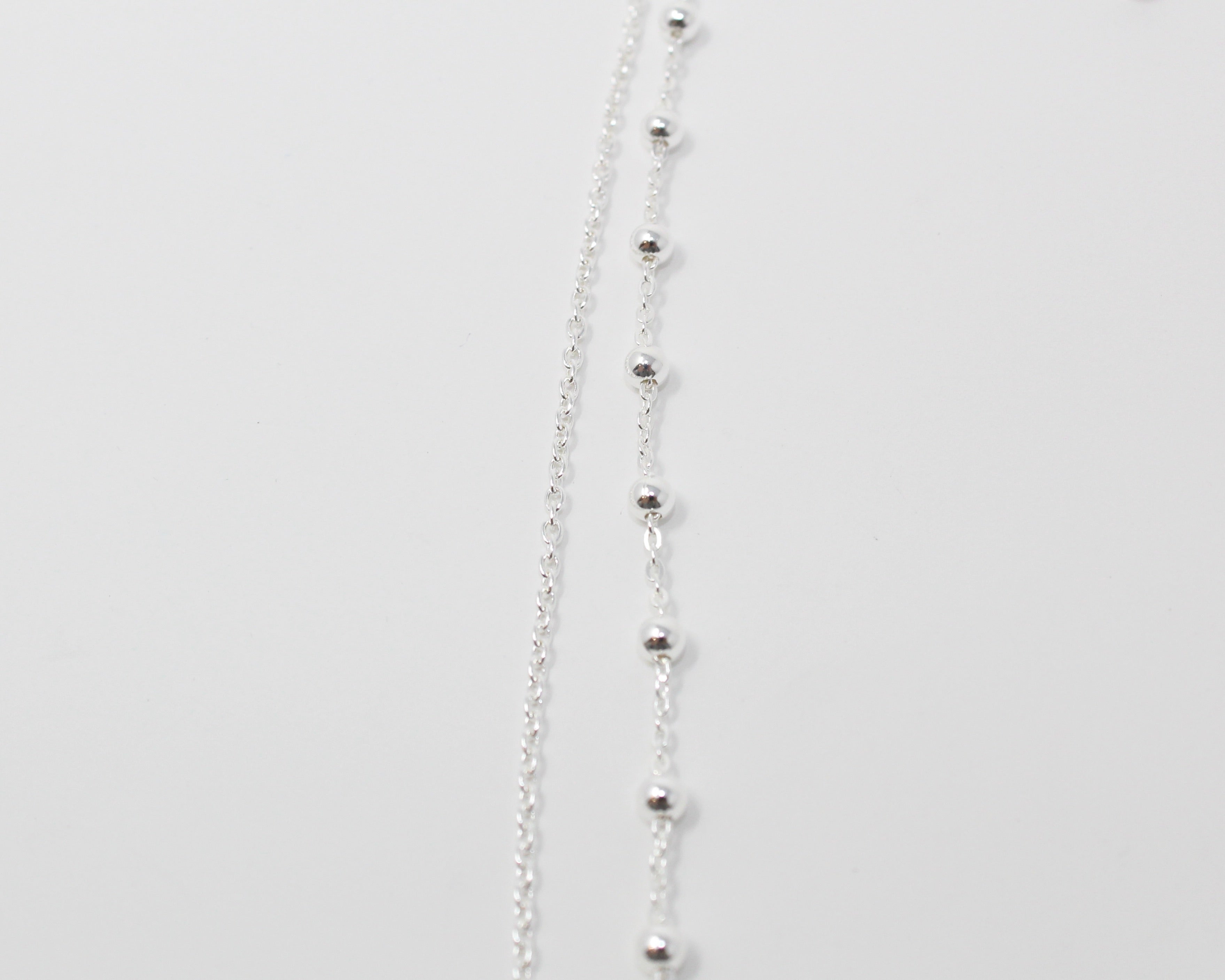 LUMIÈRE, collier argent sterling.