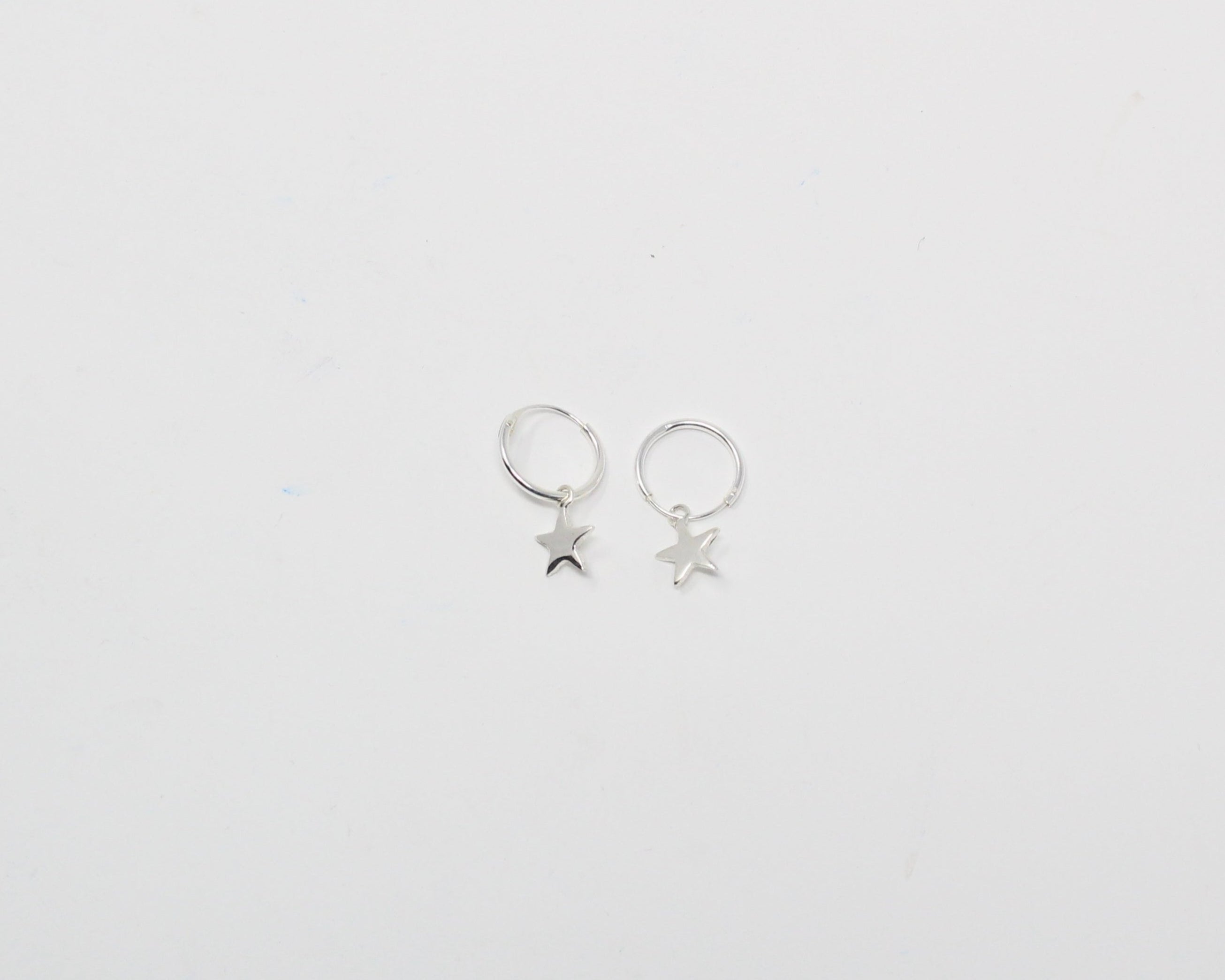 NÉBULEUSE, boucles d'oreilles argent sterling.