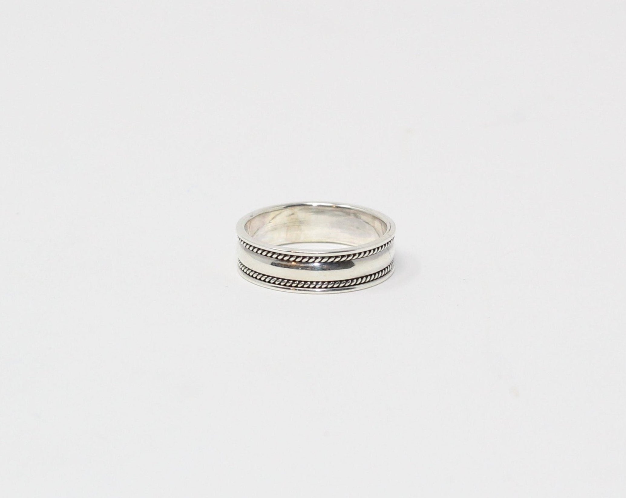 BHUMI, bague argent sterling.