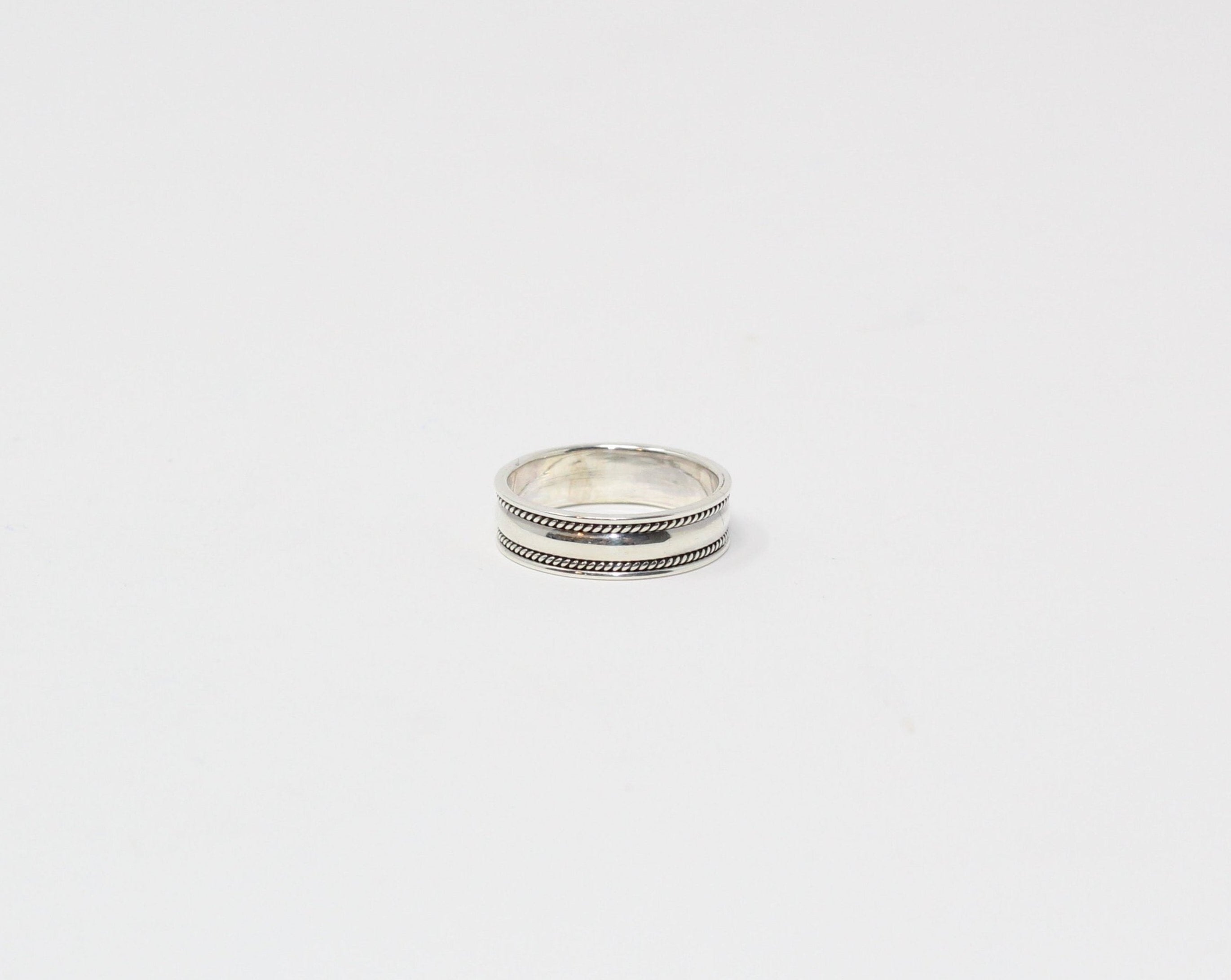 BHUMI, bague argent sterling.