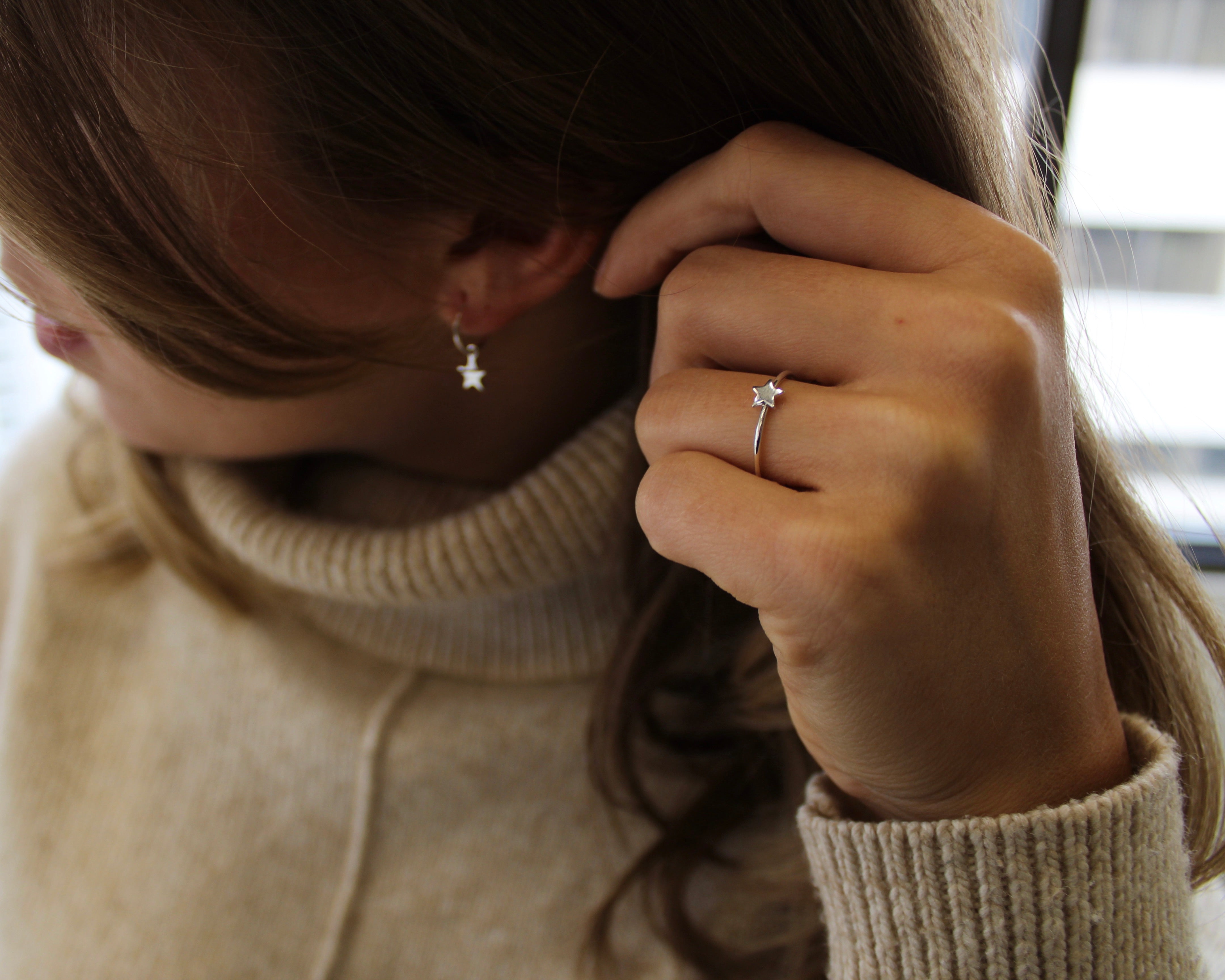 LUMEN, bague argent sterling.