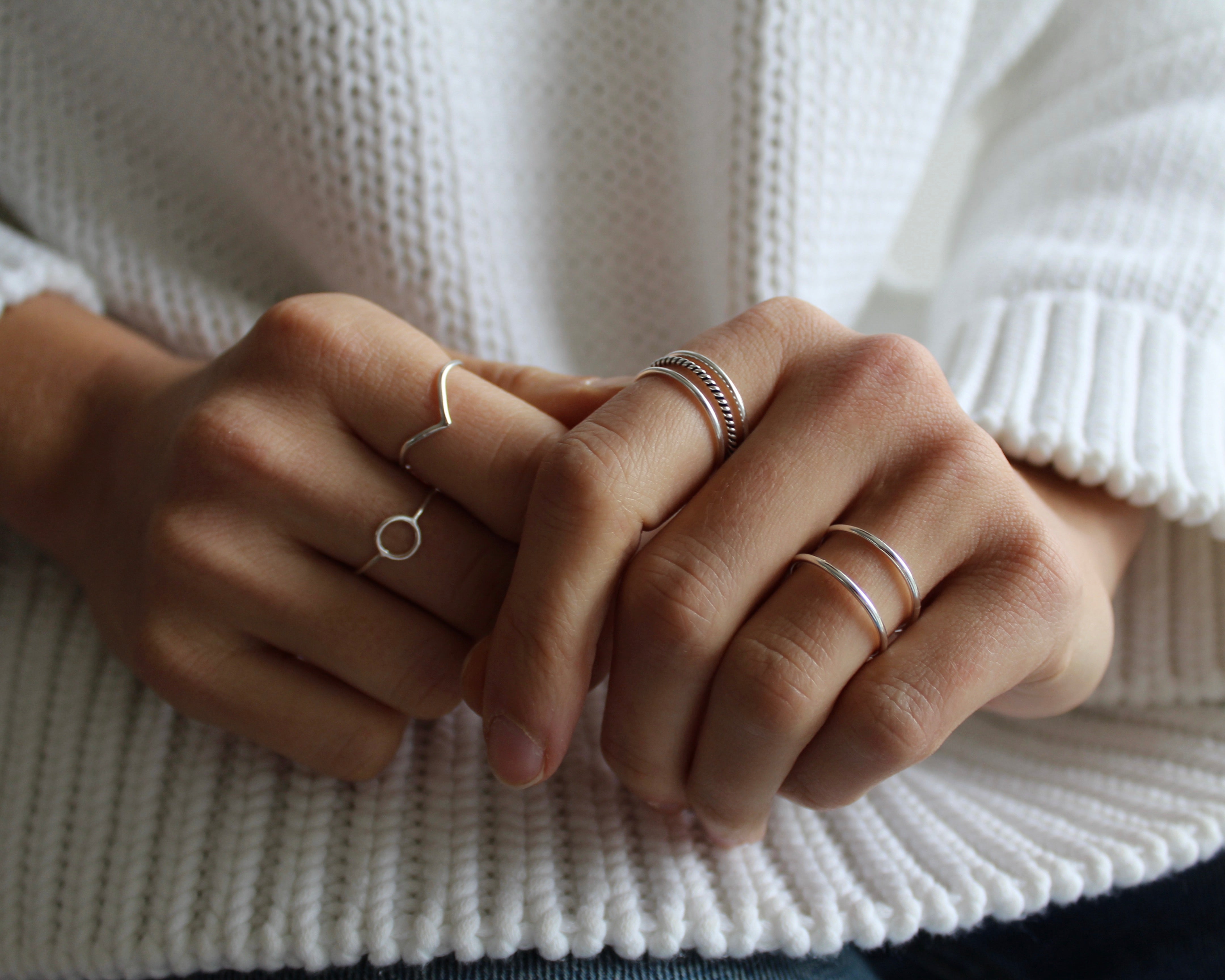 BÉA, bague argent sterling.