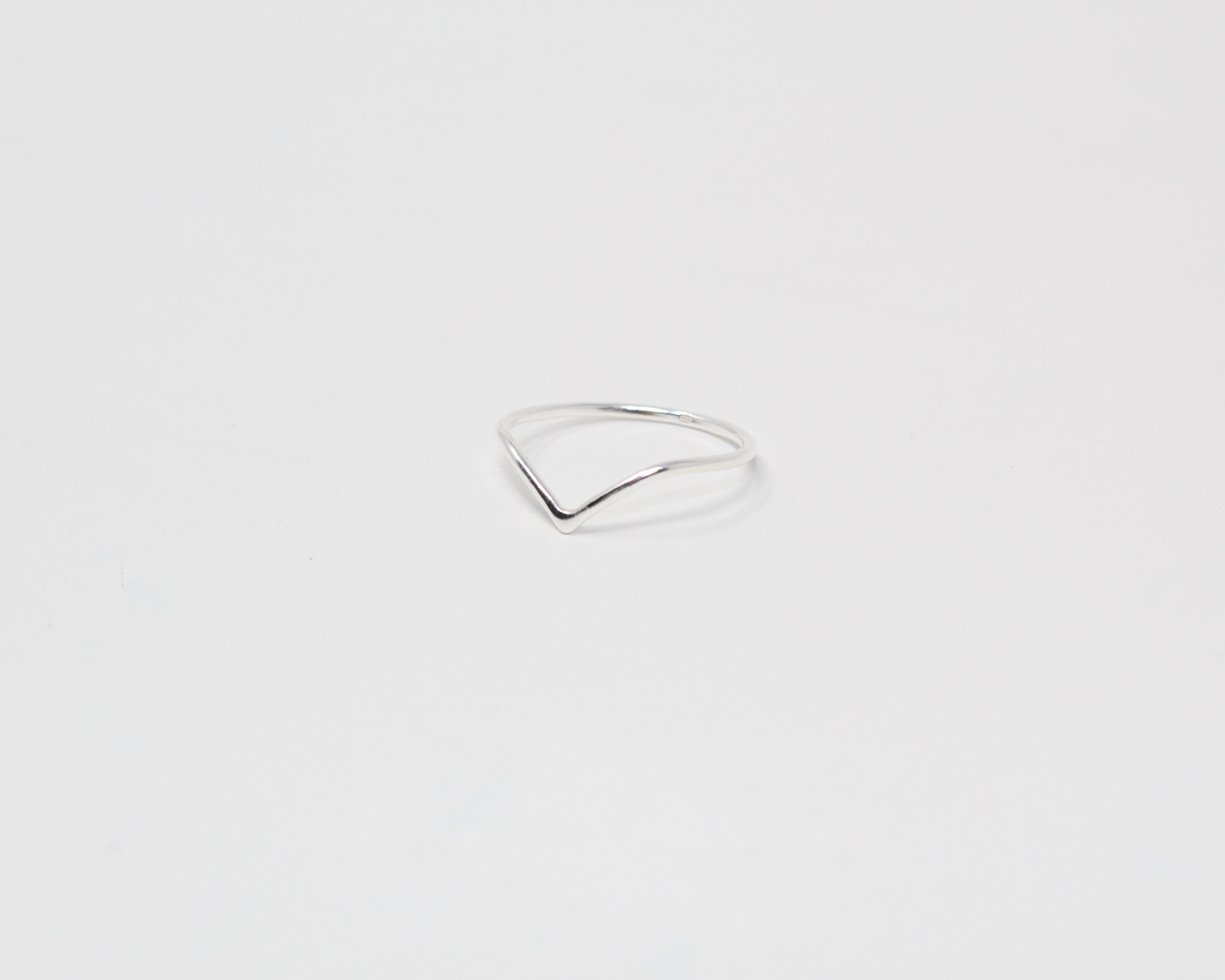 FOUDRE MINI, bague argent sterling.