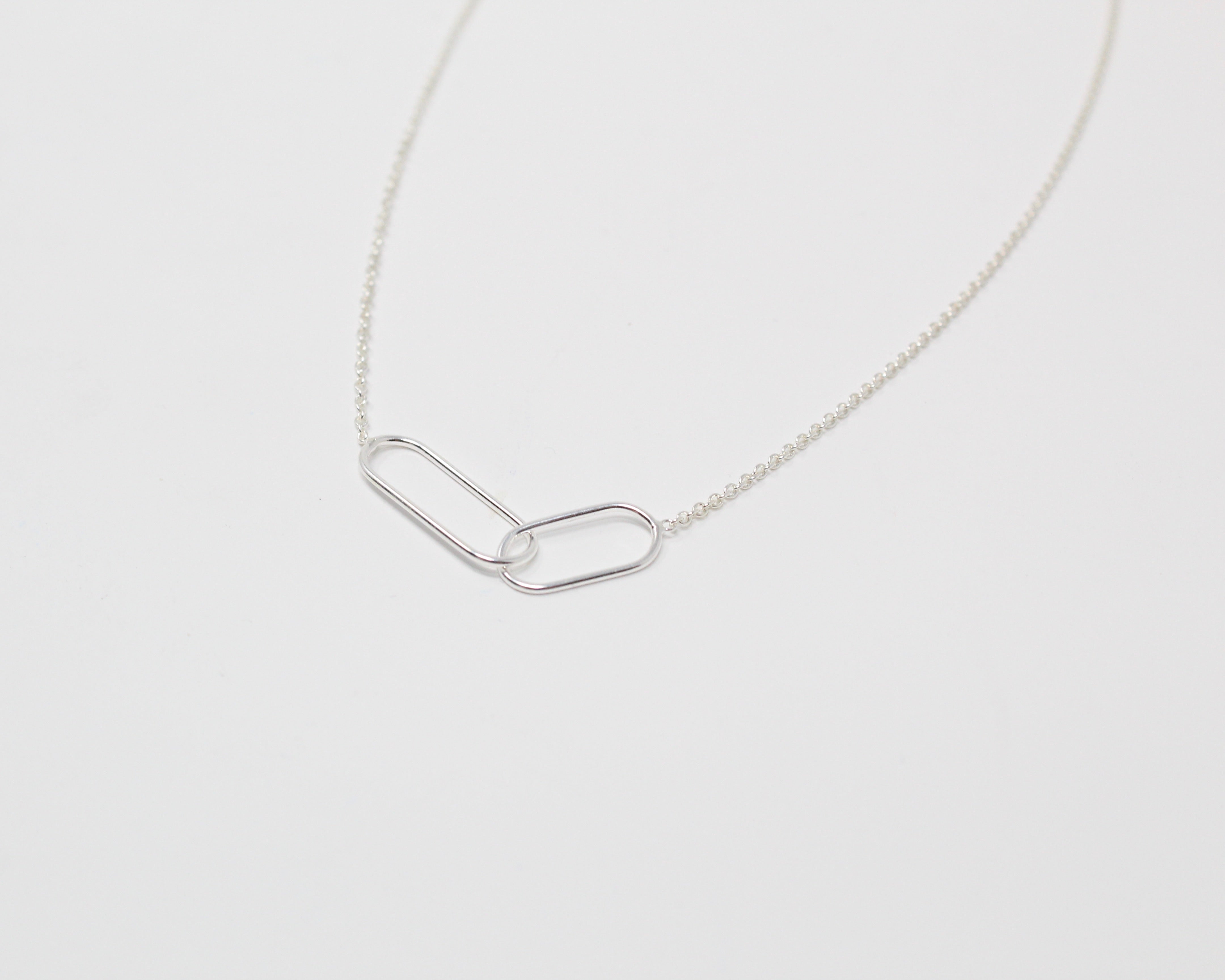 MAGGY, collier argent sterling.