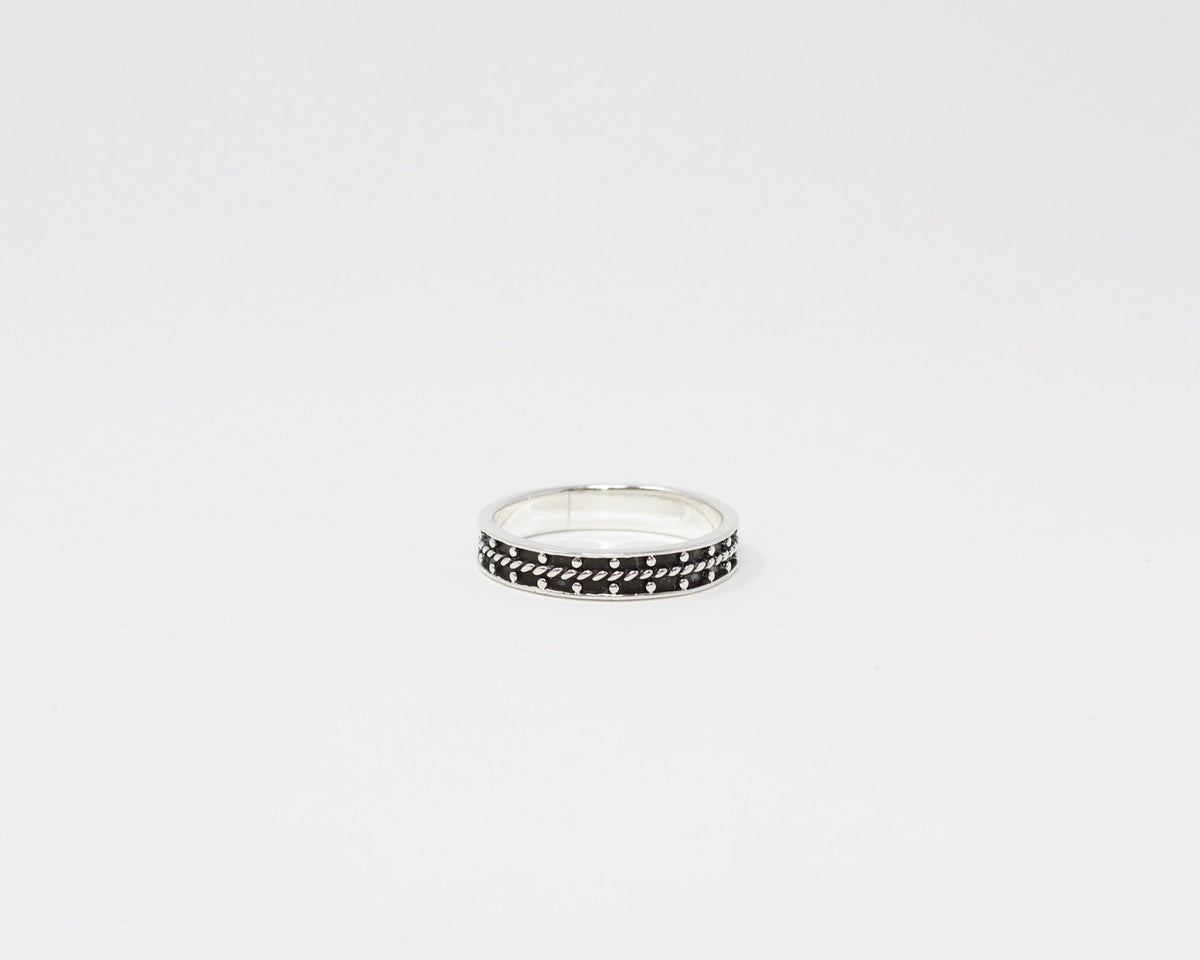 PIKUN, bague argent sterling.
