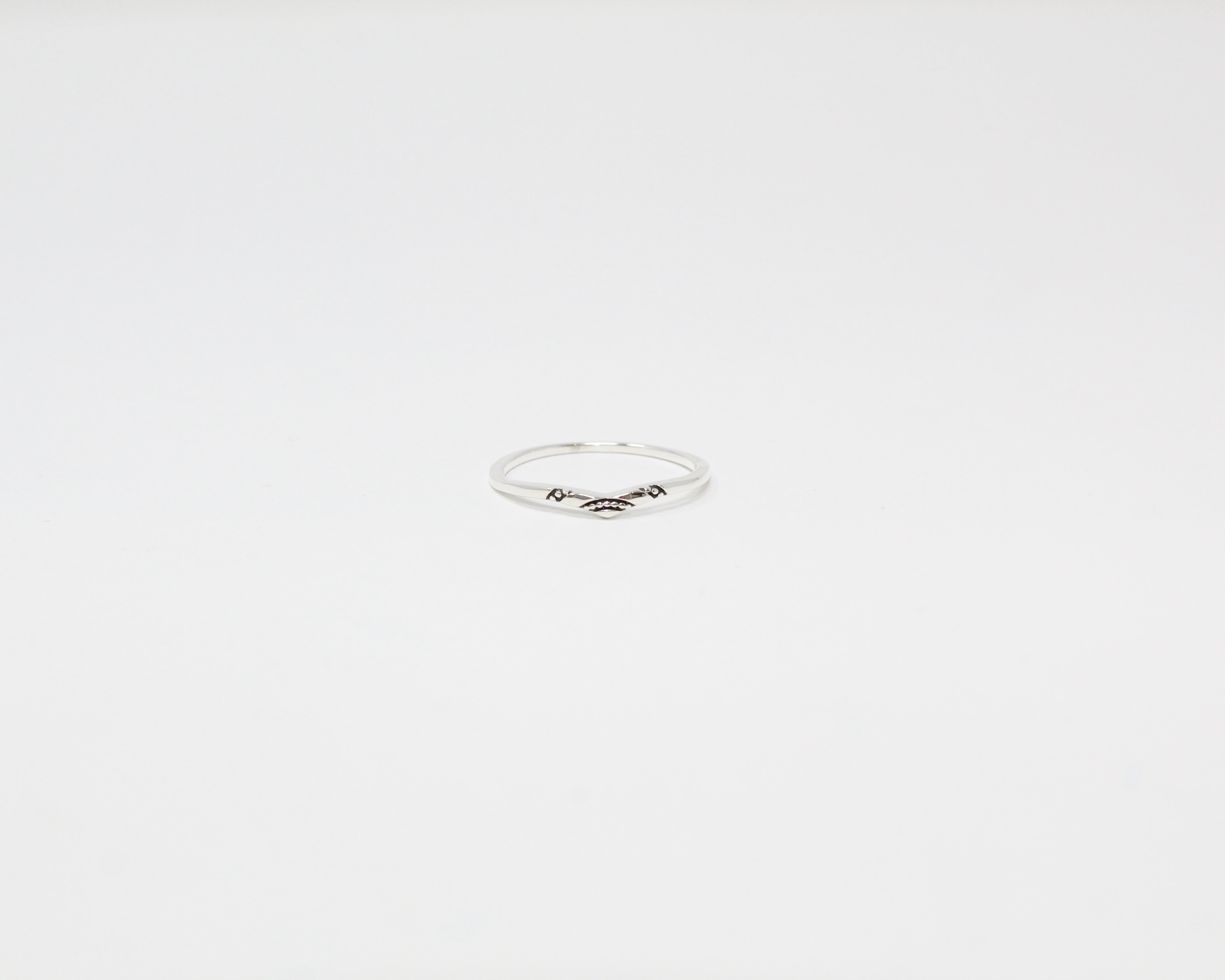 NOHM, Bague argent sterling.