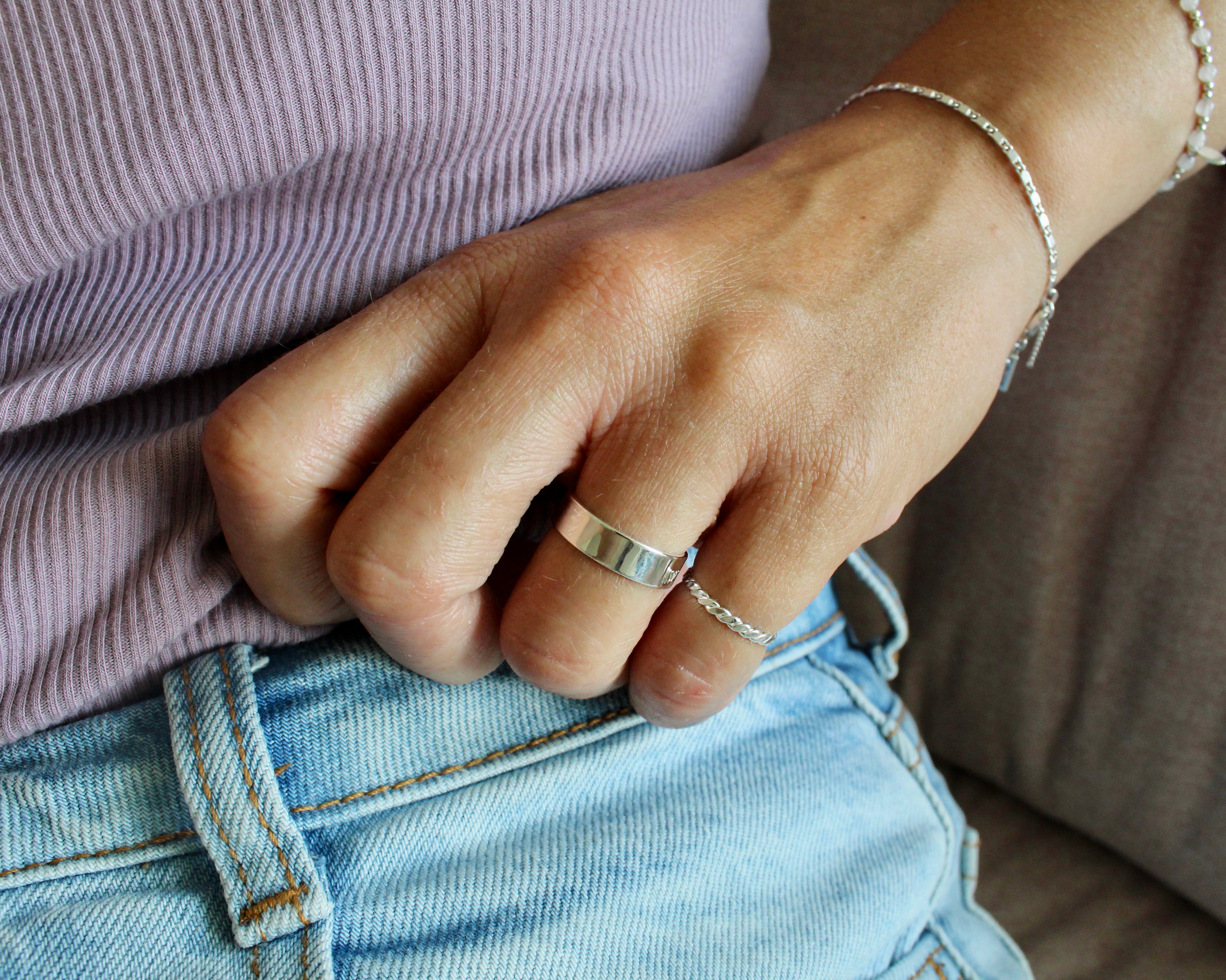 DODO, bague argent sterling.