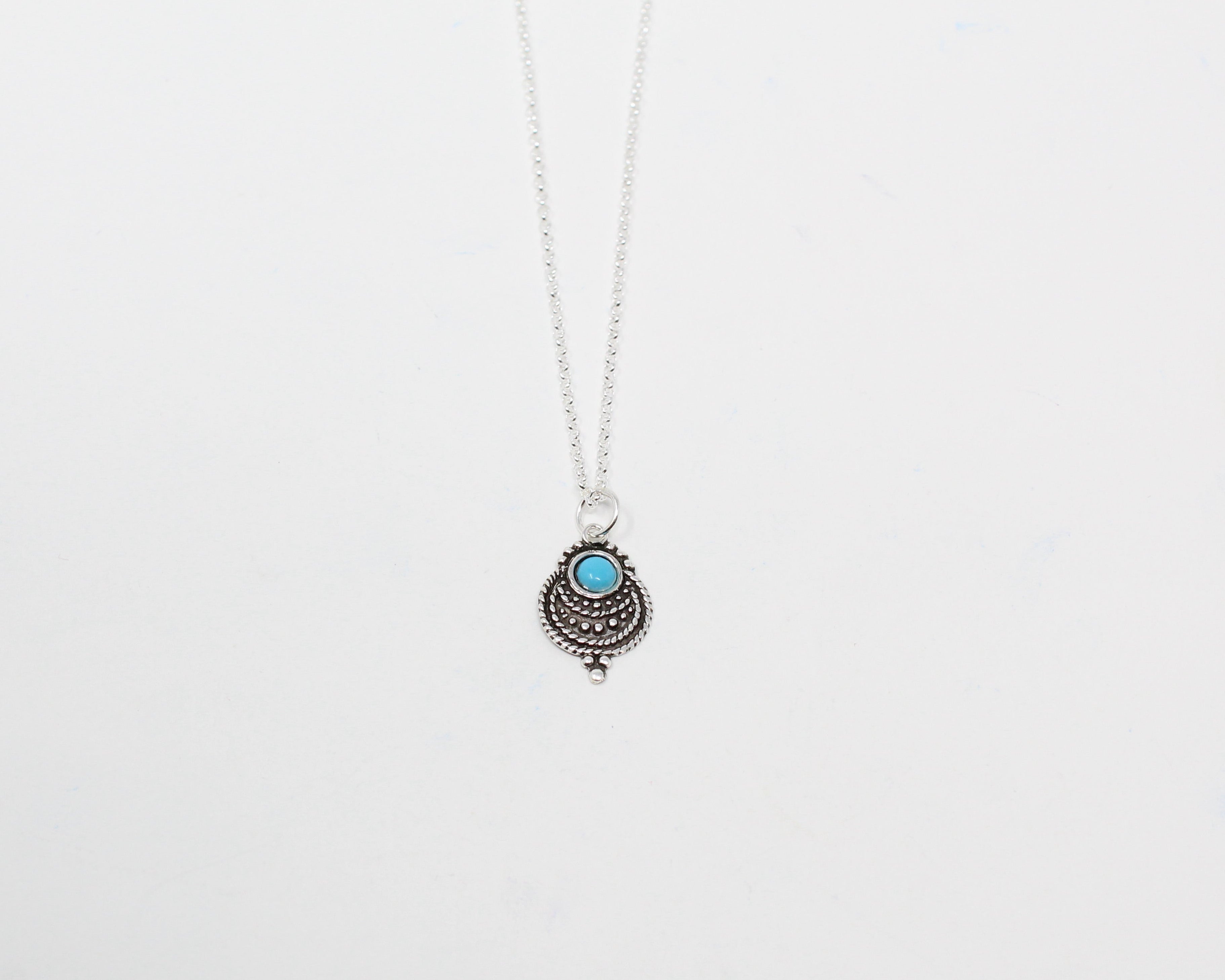 HIMA, collier argent sterling.