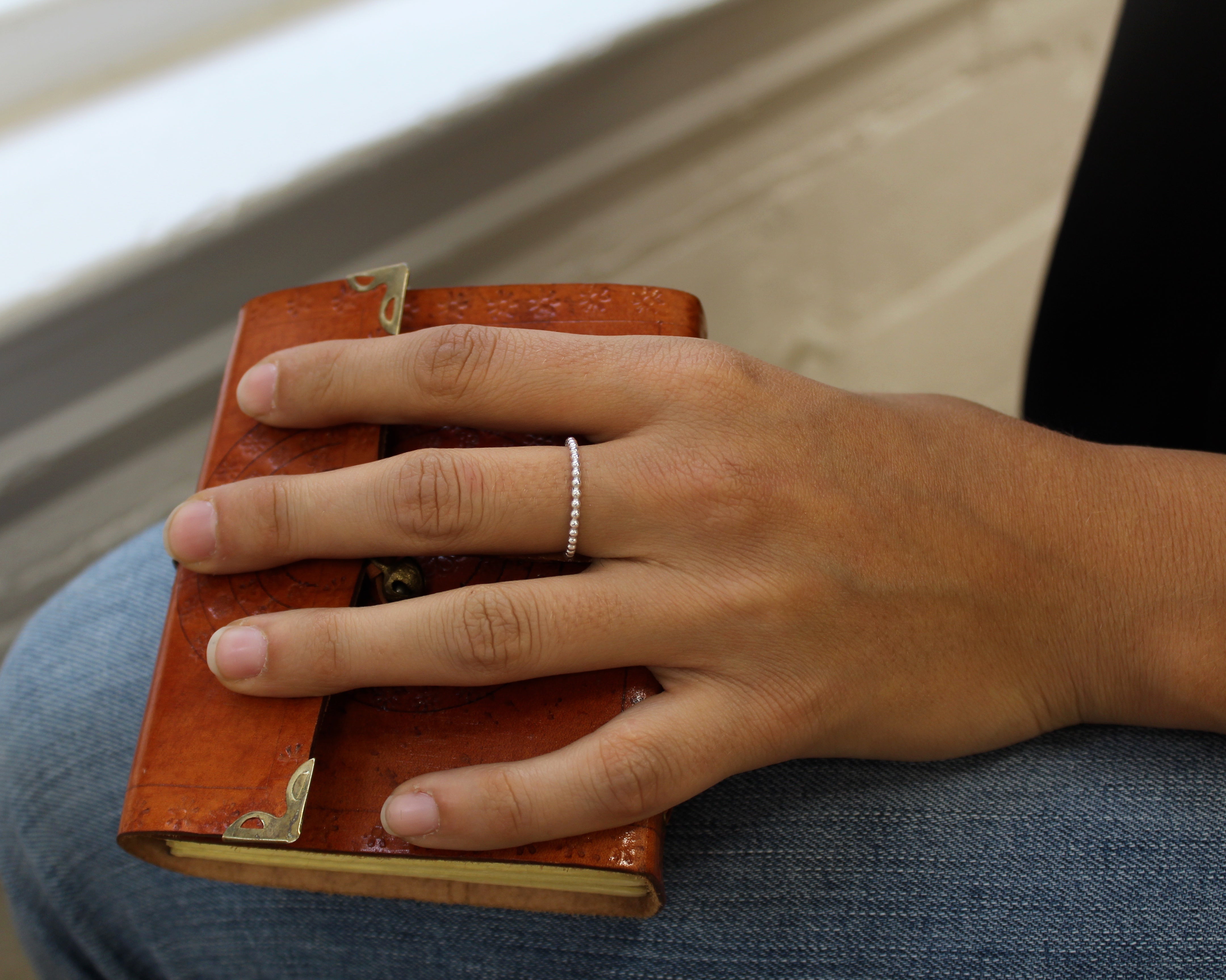 MEGAN, bague argent sterling.