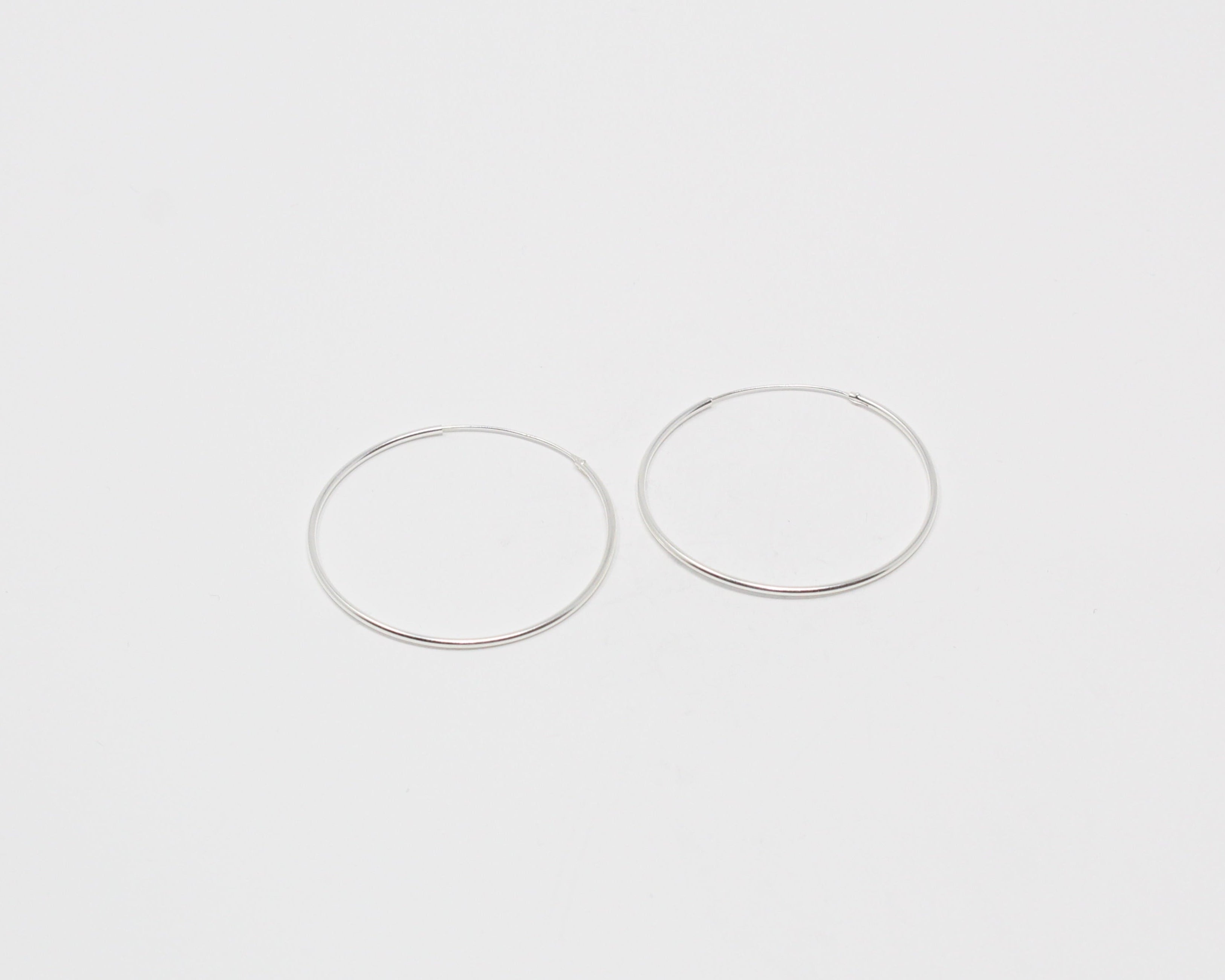 KARLIE, boucle d'oreille, anneaux argent sterling.